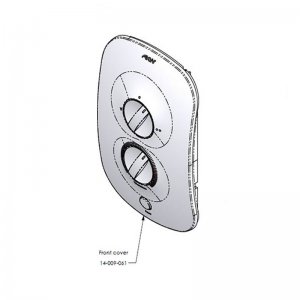 AKW iSure front cover assembly (14-009-061) - main image 1