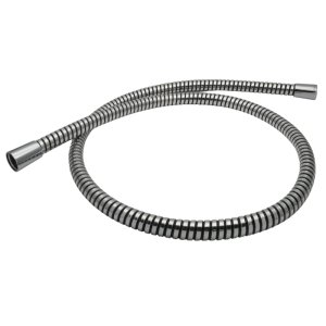 Aqualisa 1.25m plastic shower hose - chrome (235019) - main image 1