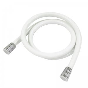 Aqualisa 1.50m plastic shower hose - white (164515) - main image 1