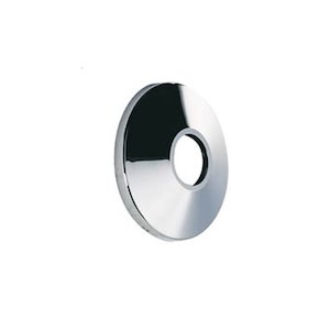 Aqualisa fixed arm wall plate - Chrome (257516) - main image 1