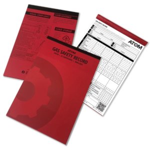 Atom Gas Safety Record - 25 Certificates (AT-CPG18B-S-25) - main image 1