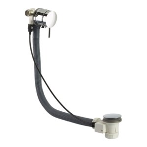 Bristan Bath Filler With Pop-Up Waste and Overflow - Chrome (W BATH09 C) - main image 1