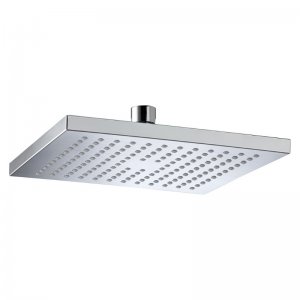 Bristan Square ABS Fixed Head - 200mm - Chrome (FHC ABSQ01 C) - main image 1