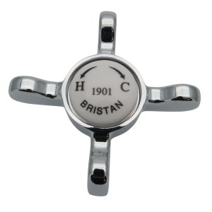 Bristan temperature control handle - chrome (D282-133) - main image 1