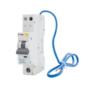 Click Elucian 1 Pole True 6kA B Curve 16A 30mA RCBO (CU1RCBO16B) - main image 1