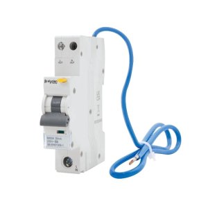 Click Elucian 1 Pole True 6kA B Curve 32A 30mA RCBO - White (CU1RCBO32B) - main image 1