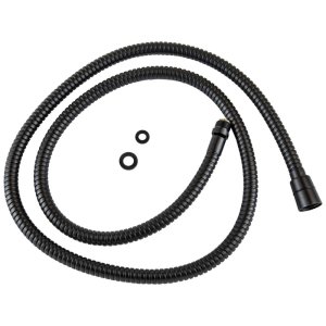 Crosswater PRO416/450 Shower Hose - 1.5m - Matt Black (S2A404K2) - main image 1
