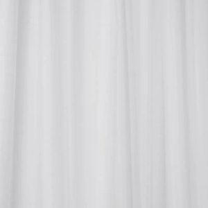 Croydex 1800mm x 1800mm high performance/professional textile shower curtain - white (GP00801) - main image 1