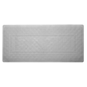 Croydex 'BATH' Rubber Bath Mat - Grey (AG340031H) - main image 1