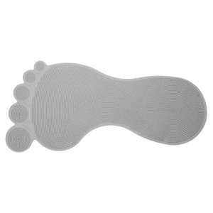 Croydex Big Foot Rubber Bath Mat - Grey (AG220031H) - main image 1