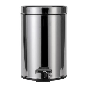 Croydex Britannia Three Litre Pedal Bin - Chrome (QA107205) - main image 1