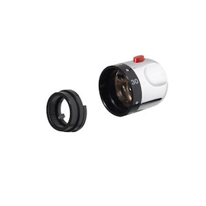 Gainsborough temperature control knob - chrome (900209) - main image 1