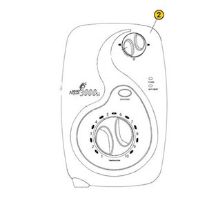 Galaxy Aqua 3000si front cover assembly (SG08100) - main image 1