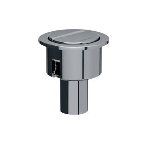Geberit Dual Flush Button Actuator - Chrome (238.540.21.1) - main image 1