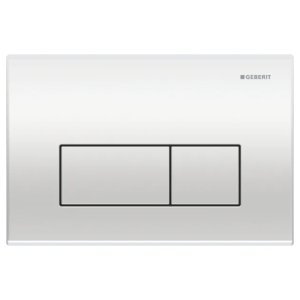 Geberit Kappa50 Dual Flush Plate - Matt Chrome (115.260.46.1) - main image 1