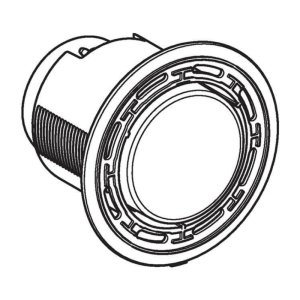 Geberit Type 01 remote single flush actuator - matt chrome (243.395.46.1) - main image 1