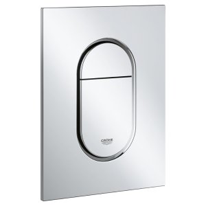 Grohe Arena Cosmopolitan S Dual Flush Plate - Chrome (37624000) - main image 1