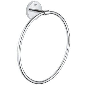 Grohe Bau Cosmopolitan Towel Ring - Chrome (40460001) - main image 1