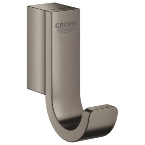 Grohe Selection Single Robe Hook - Brushed Hard Graphite (41039AL0) - main image 1