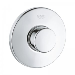 Grohe Air single flush push button - chrome (37060000) - main image 1