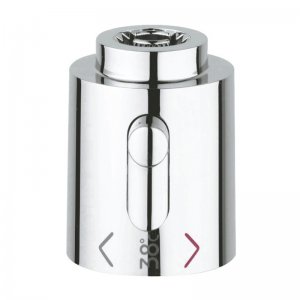 Grohe Atrio temperature control handle - chrome (06676000) - main image 1