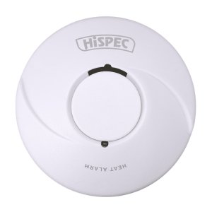 Hispec Radio Frequency Lithium Battery Operated Heat Detector Alarm (HSA/BH/RF10-PRO) - main image 1