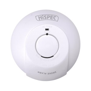 Hispec Radio Frequency Mains Smoke Detector With Rechargeable Lithium Backup Battery (HSSA/PE/RF10/PRO) - main image 1