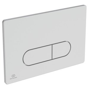 Ideal Standard Oleas M1 Dual Flush Plate - Matt Chrome (R0115JG) - main image 1