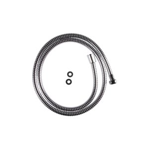 Inventive Creations Large Bore Shower Hose 1250mm - Polished Chrome (SKU29) - main image 1