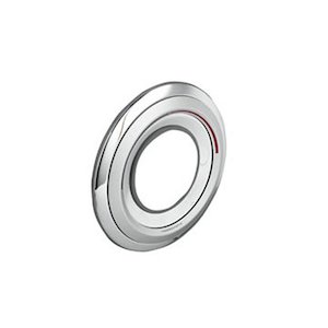 Aqualisa Large wall plate and gasket - Chrome (213017) - main image 1