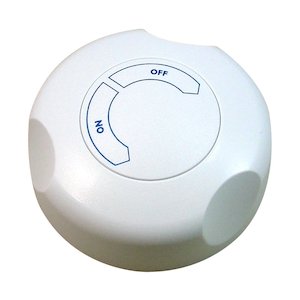 Aqualisa Manual on/off control knob - White (178305) - main image 1