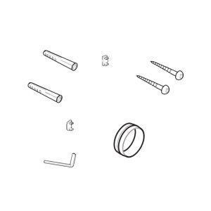 Mira Gem 88 component pack - white (458.14) - main image 1