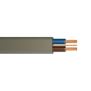 Pitacs 1.0mm Twin & Earth Cable - 100m - Grey (EC351594) - main image 1