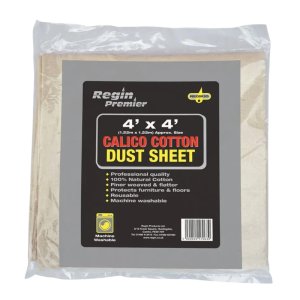 Regin Calico Cotton Dust Sheet - 4 x 4 (REGM35) - main image 1