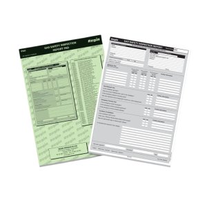 Regin Safety Inspection Record Pad (REGP50) - main image 1