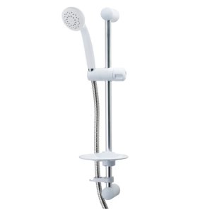 Triton Aaron-Kay Universal Shower Rail Kit - White (TSKFAARKAYWHT) - main image 1