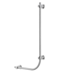 Triton Inclusive Angled 90 Degree Grab Bar Left - Chrome (TGRCARE90LCHR) - main image 1