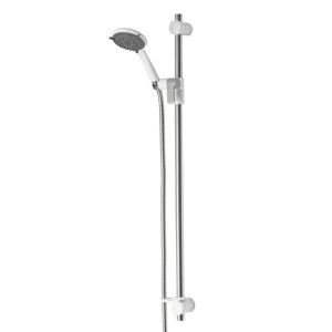 Triton Inclusive Care Shower Rail Kit - 680mm - Chrome/White (GAUF1) - main image 1