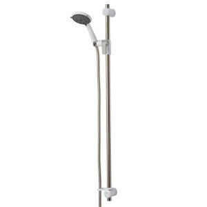 Triton Inclusive Care Shower Rail Kit With Exetend Rail - 940mm - Chrome/White (GAOMDF1) - main image 1