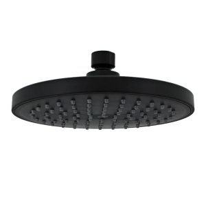 Triton Isabel Circular Fixed Shower Head - Black (TSHFISA13) - main image 1