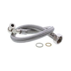 Worcester Bosch Expansion Vessel Flexible Hose With Washers (87161405070) - main image 1