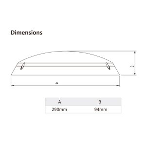 AKW Basic LED Light - 18W (30080) - main image 2