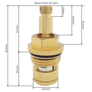 Bristan flow cartridge - pair (2998828300) - main image 2