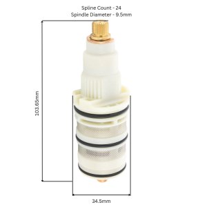 Bristan temperature cartridge (E10009) - main image 2