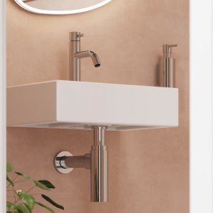 Crosswater Tall Bottle Trap - Chrome (BTR0402C) - main image 2