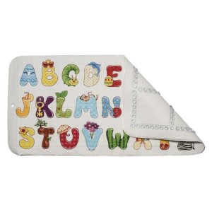 Croydex ABC Bath Mat - Multi Coloured (BB321022H) - main image 2