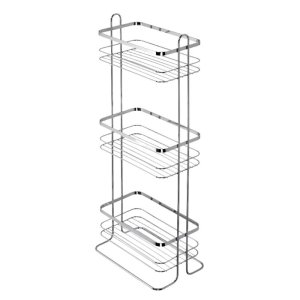 Croydex Free Standing Three Tier Storage Basket - Chrome (QM264041) - main image 2