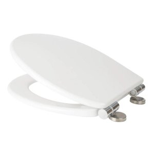 Croydex Haughton Toilet Seat - White (WL400122H) - main image 2