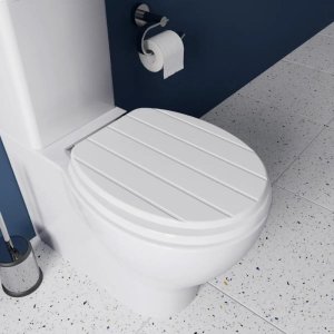 Croydex Portland Flexi-Fix Toilet Seat - White (WL601122H) - main image 2