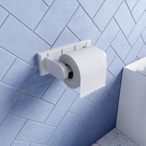 Croydex Portland Toilet Holder - White Wood (WA991122) - main image 2
